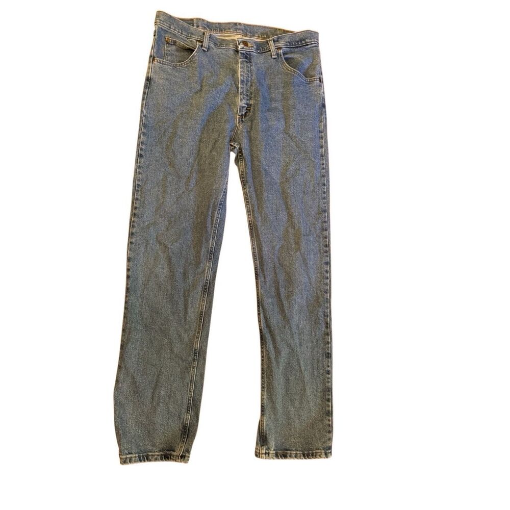 Wrangler Men’s Classic Fit Straight Leg Jeans | Vintage Denim Sz 36x34